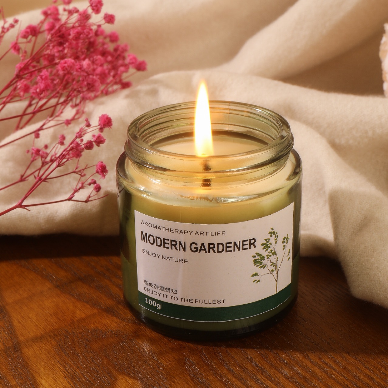 Aromatherapy, atmospheric candle, decorations indoor, perfumed gift box