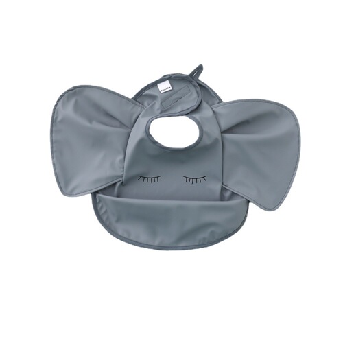 New Swedish Elodie baby dining coverall waterproof bib bib anti-dirty meal pocket pu food supplement drool pocket