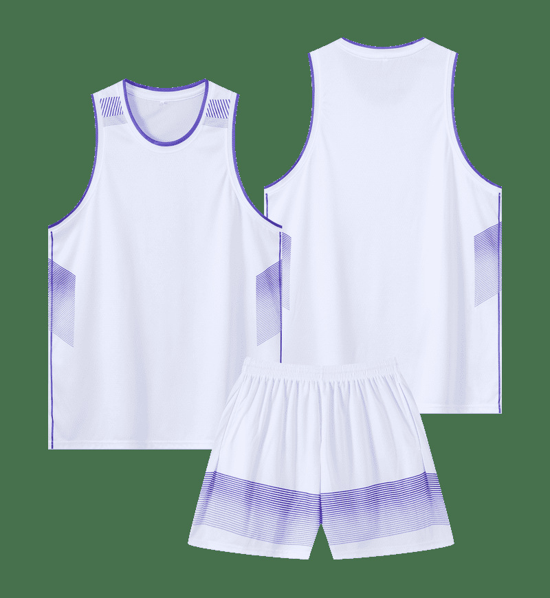traje de baloncesto americano personalizado juego de entrenamiento masculino rápido secado transpirable camiseta de hombro estrecho impresión logotipo uniforme de equipo