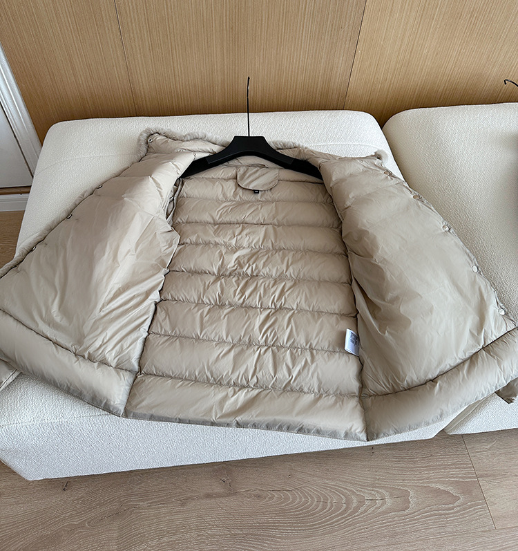 Women's Clothing Seto fur splicing short high end down jacket for women light and thin style atmospheric and elegant new Chinese style new winter_ipsvogv.com