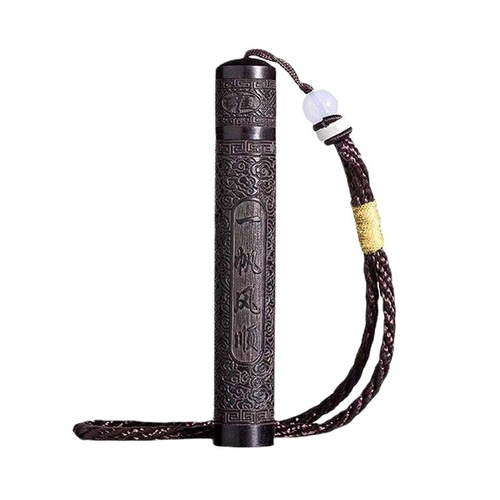 Creative Ebony Fire Starter Blow Gas Lighter USB Charging Blow One Blow Inductive Wooden Lighter Lighter 