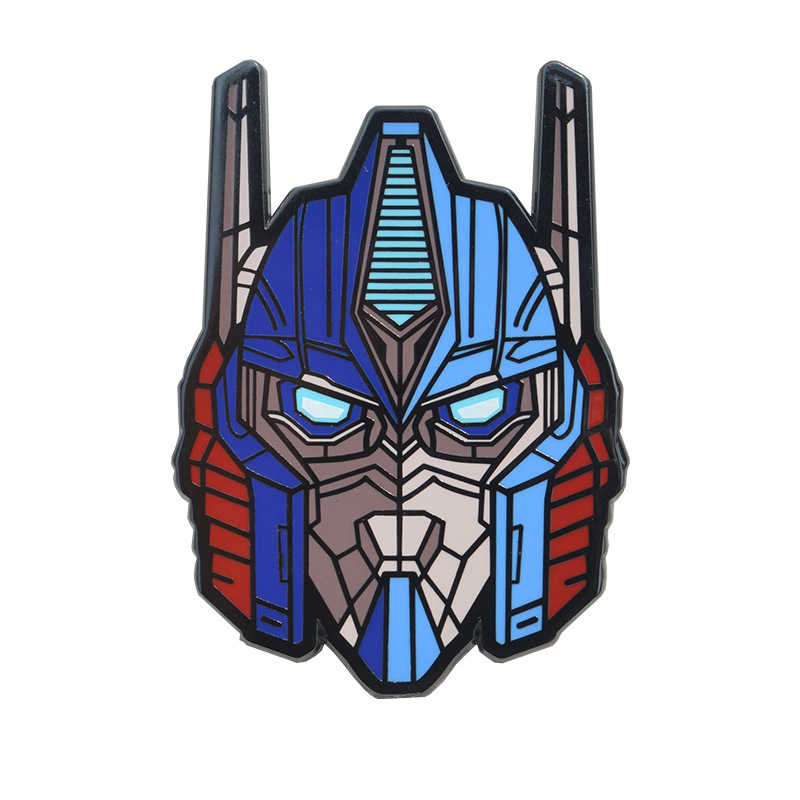 European and American Movie Robot Metal Badge Optimus Prime Enamel Brooch Creative Backpack Accessory Pin European and American Movie Robot Metal Badge Optimus Prime Enamel Brooch Creative Backpack Accessory Pin