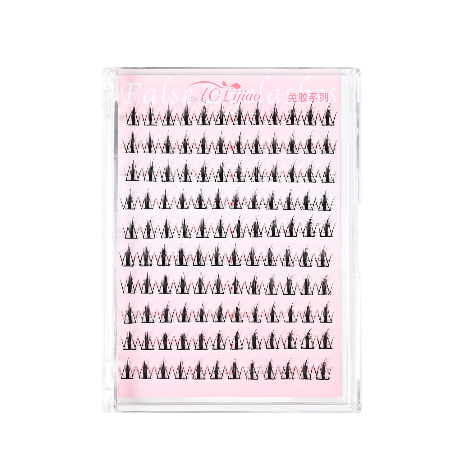 Carefully selected Yunduo Little Devil false eyelashes, no removal, self-grafting, lazy segmented comic eyelashes, glue-free and convenient