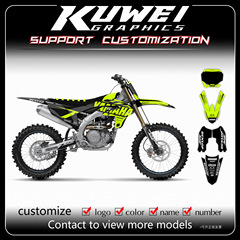 24-25 ヤマハ YZ250F YZF250 YZF450 デカール ステッカー プリント ステッカーに適しています。