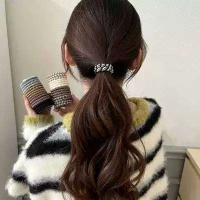 Saç üçün rezinlər — High Ponytail Hair Rope Headwear