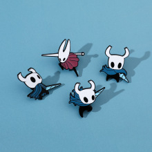 万圣可爱金属徽章空洞骑士胸针 Hollow Knight 游戏周边纪念胸章