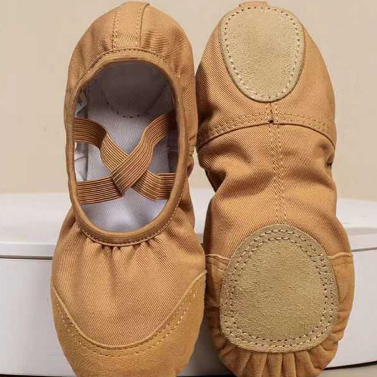 Sheepskin Toe Special Camel Leather Toe Dance Shoes for Kidsren and Adults Ballet Shoes Boys Dance Shoes Ballet Shoes