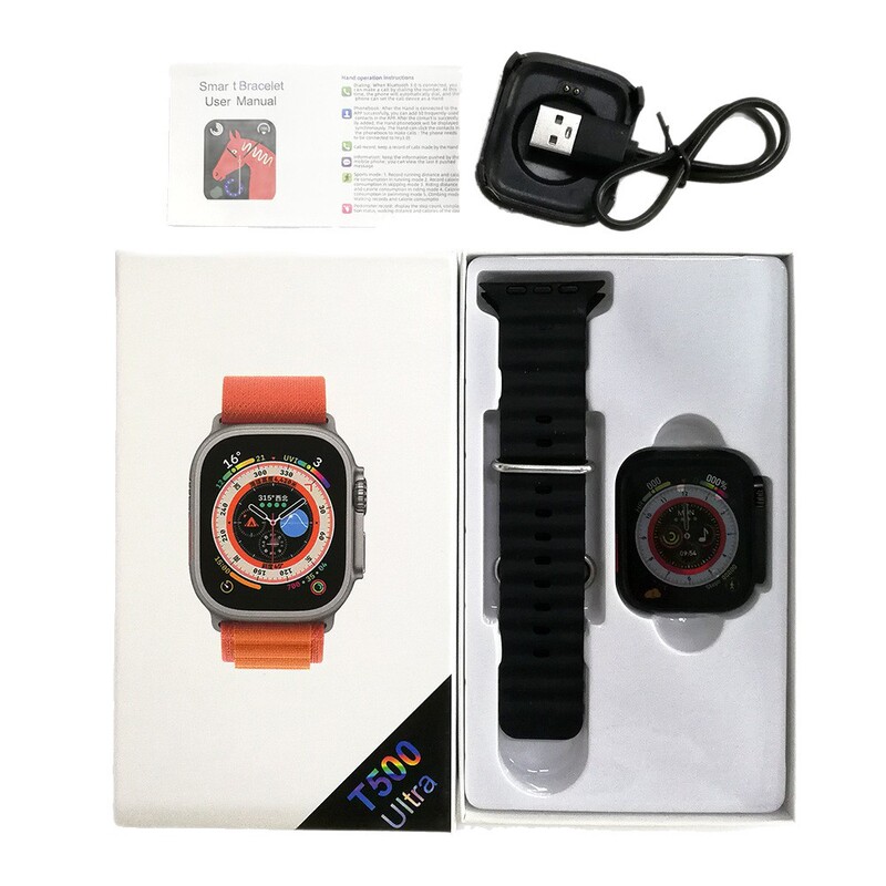 Source Factory T500 Smart Watch T500Ultra Smart Watch Sports Bluetooth Calling Watch Cross-Border