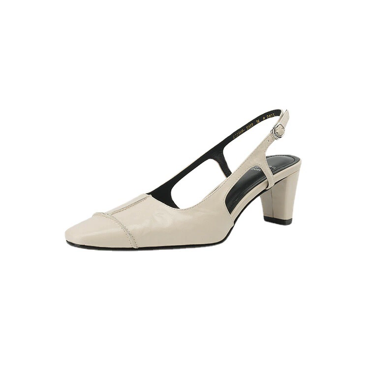 Summer retro sandals, 2024 years, french style