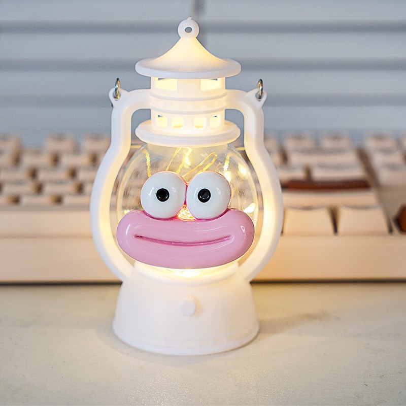 DIY amor pequeña lámpara de aceite 520 Qixia regalo del día de San Valentín dormitorio lámpara de cabecera de la cama luz de atmósfera decoración de escritorio pequeña decoración