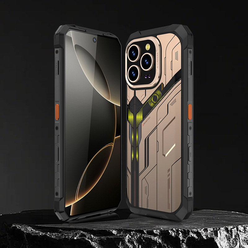 Cross-Border New Tri-Proof Smartphone 7.2inch Anti-Fall Nfc Infrared Ip68 Waterproof Long Standby