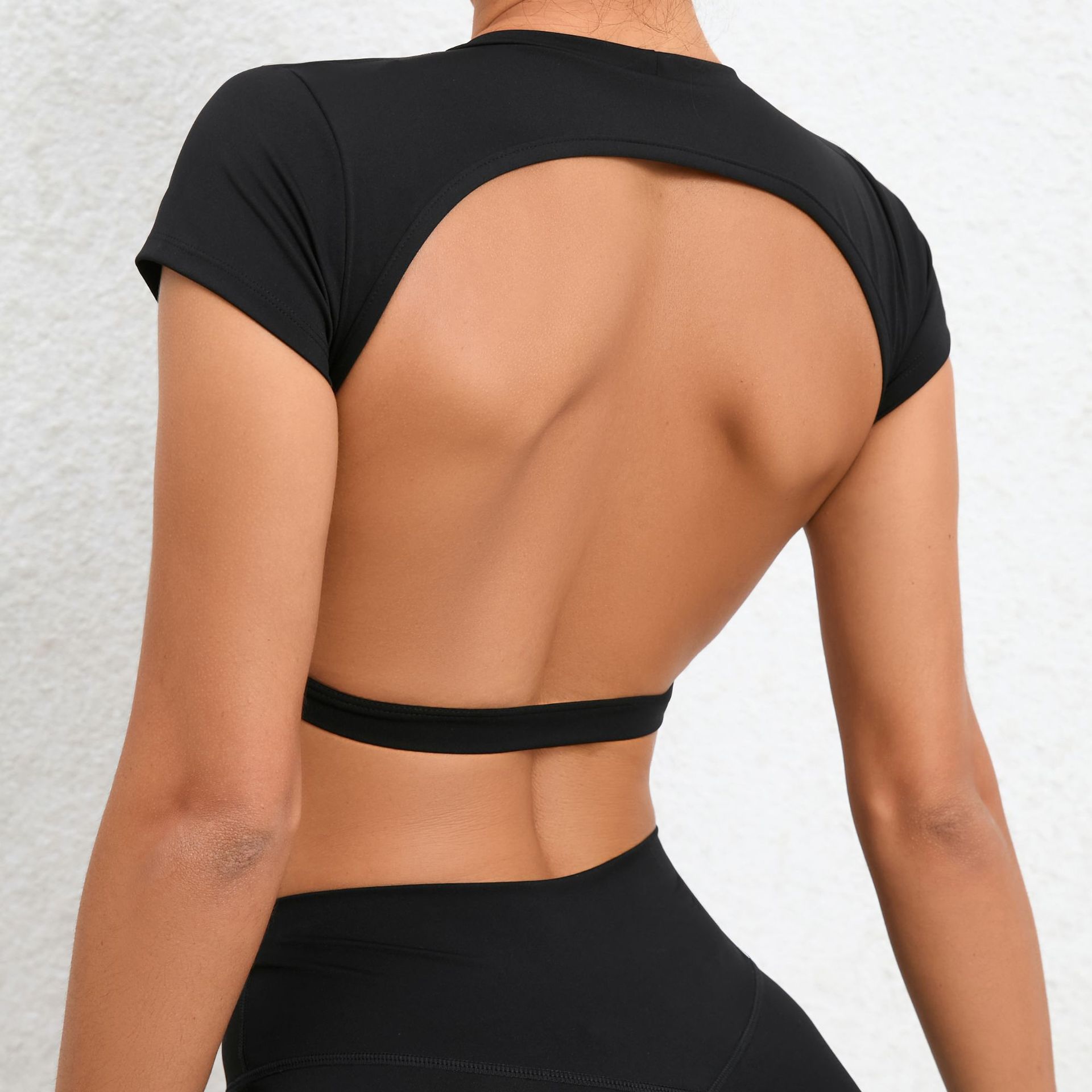 175g Weight Short Sleeve Sleeve Length Nylon, Cotton Blend Fabric Type Short Top Length T-shirt Tops Type Gym, Yoga, Running Occasion Round Neck Neckline Solid Color Pattern Simple Style, Sport Style Style Simple Style Sport Style Solid Color Nylon Cotton Blend Round Neck Active Tops T-shirt 45