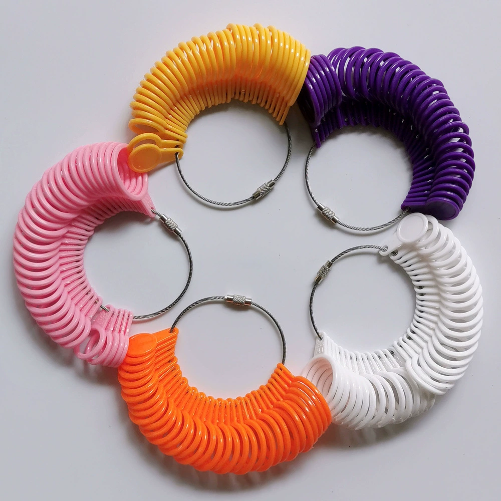 Пластиковое кольцо гавани Кольцо Измерительное Кольцо Палец Кольцо Размер Инструмент