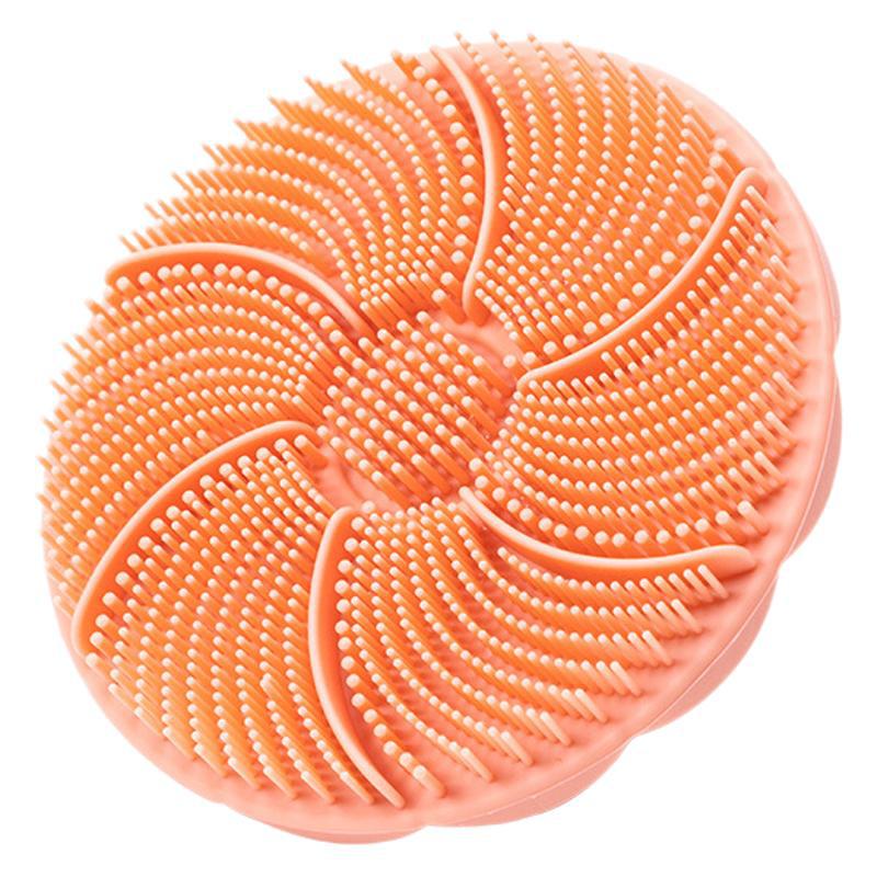 Cepillo facial de silicona cepillo de lavado de cabello para bebés cepillo facial de pelo suave cepillo exfoliante cepillo depurador cepillo de lavado de cabello neonatal