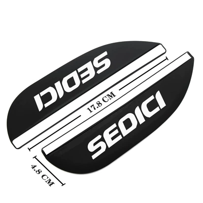 Rearview mirror rainproof sticker – decoration car logo 500C X - fiat-20-sedici