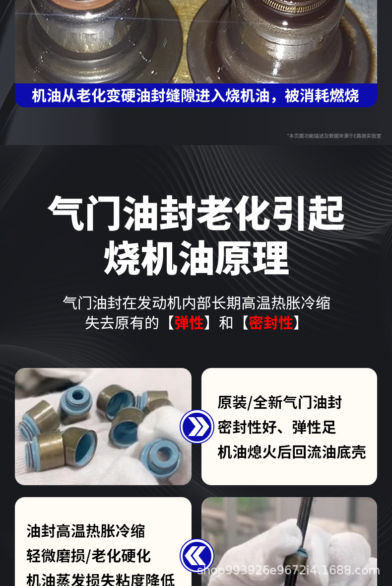 Eroadchi Valve Oil Seal Softener, Oil Leak Stopper, Engine Oil Leak Repair Agent, Anti-Leak Agent, Oil Leak Sealant