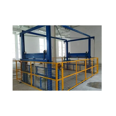 chain elevator, Avtomobil fırlanan platformaları