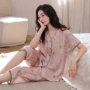宽松大码夏季短袖家居服