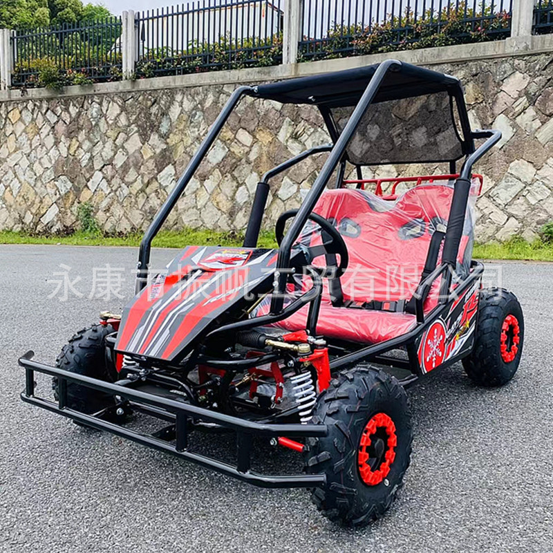 48V eléctrico padre-hijo doble coche de kart todo terreno coche de playa de dos plazas sitio parque escénico alquiler