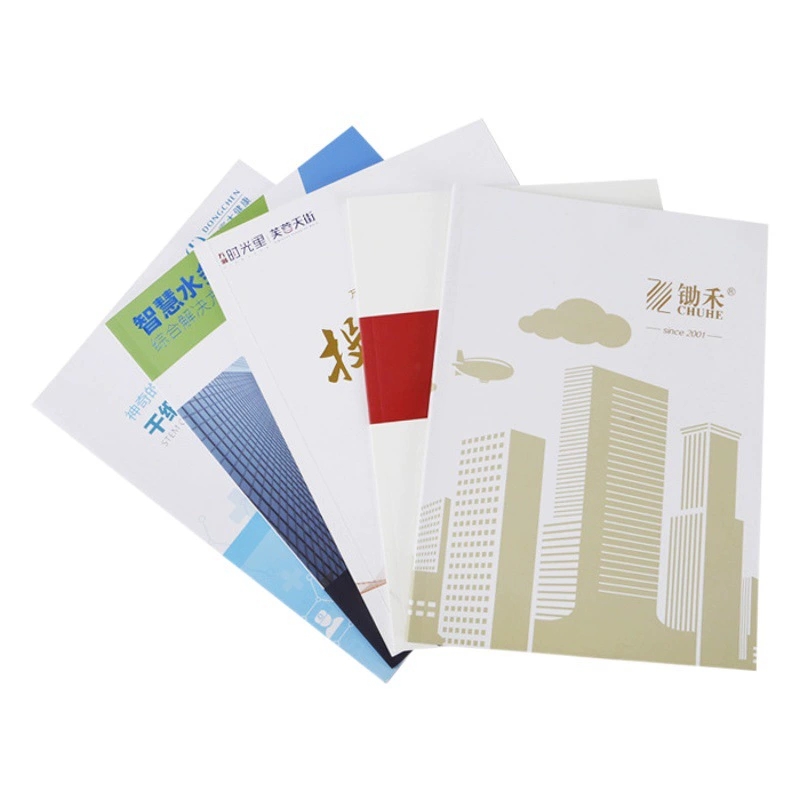 Рекламный альбом печатает пользовательские брошюры с инструкциями по работе с тетрадей Учебник учебника