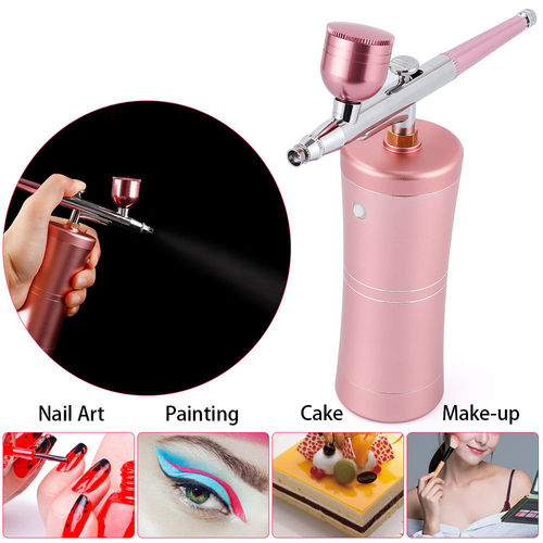 Artistic airbrush model spray painting coloring nail art tattoo mini air gun air pump set facial beauty cake fog gun