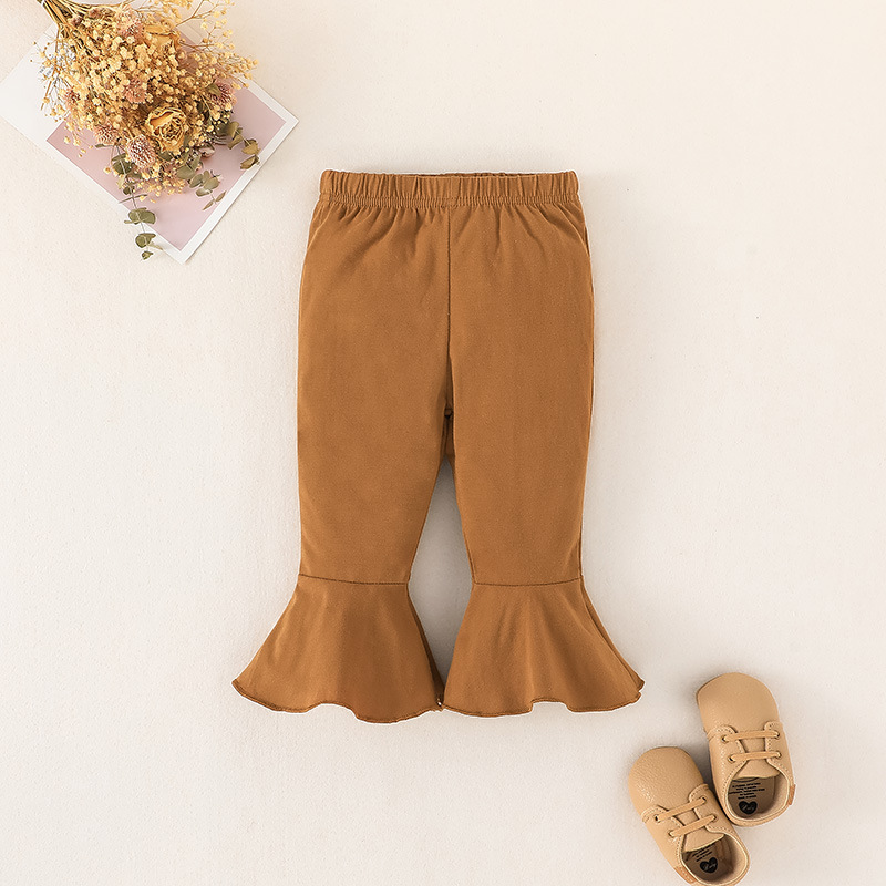 Blumen Set Für Mädchen Mit Oberteil Hose Und Kopftuch 3-teilig_voghion.com