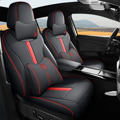 Modelə uyğun (Original) oturacaq örtükləri seat cover modified summer car - passion-red-deluxe-edition-id-4-dedicated-five-seats-front-full-bag-rear-half-bag