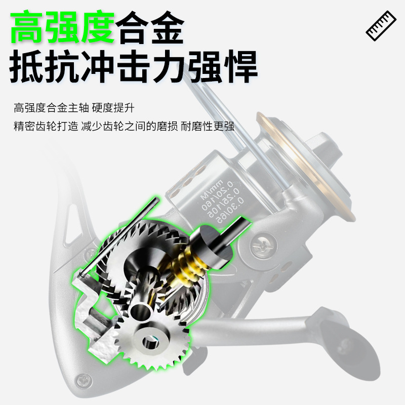 小高尔夫渔轮纺车轮金属微物路亚远投轮海钓矶竿浅线杯正品鱼线轮|undefined