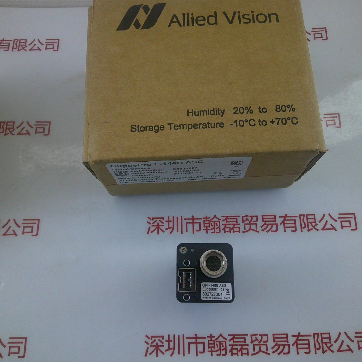 AVT瑷茘德 工业相机  ALLIED  Vision Guppy PRO  F-146B ASG现货