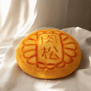 Mid-Autumn Festival mooncake plush toy, a creative gift for company employees to show appreciation to customers during the Mid-Autumn Festival; available for wholesale