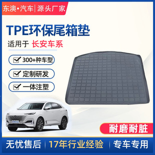 Dong'Ao Car Trunk Mat Changan Yidong Dt Original Luxury Trunk Mat Tpe Environmentally Friendly Process Trunk Mat