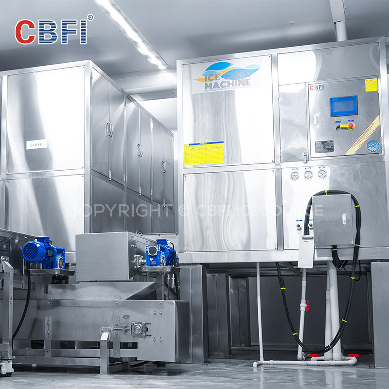 5 Ton Cube Ice Machine for Industry Automatic Ice Making Equipment Seafood Market Water Product Processing Refrigeration Unit 5 Ton Cube Ice Machine for Industry Automatic Ice Making Equipment Seafood Market Water Product Processing Refrigeration Unit