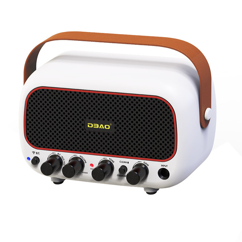 DBAOエレキギタースピーカーMY-01ミニ携帯bluetooth充電民謡木ギター屋外専用小音響|undefined