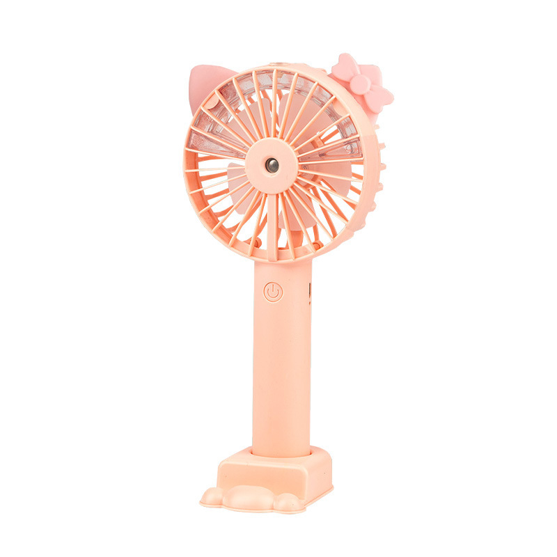 Mini portátil portátil de agua de suministro de agua de pequeño ventilador de pulverización de carga pequeña puede humidificar y agregar agua a la mesa