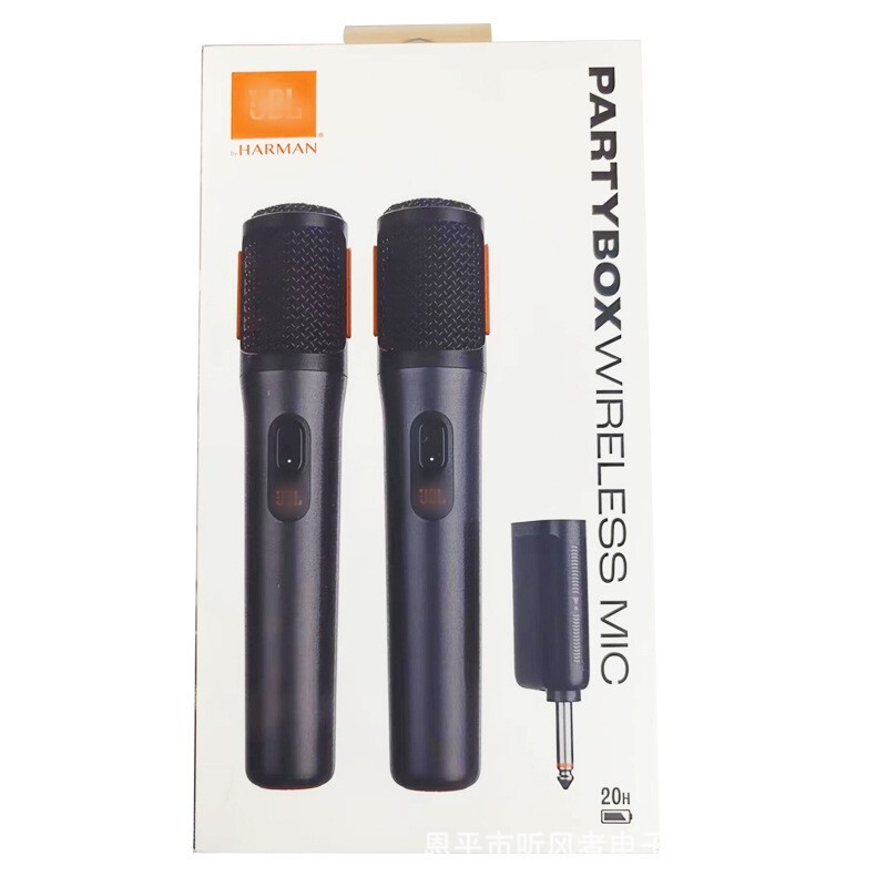 Cross-Border Foreign Trade Partybox Wireless Mic Dual-Channel Wireless Receiver Bluetooth Microphone Cross-Border Foreign Trade Partybox Wireless Mic Dual-Channel Wireless Receiver Bluetooth Microphone