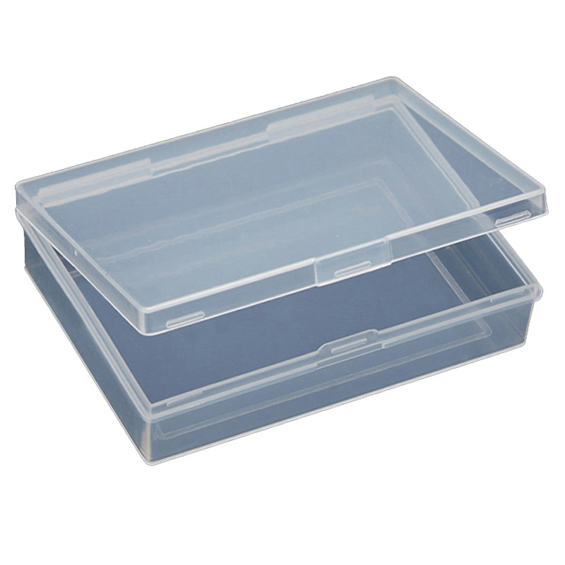 Caja de póquer de tarjeta ancha caja de almacenamiento especial caja de plástico blanco caja rectangular transparente caja engrosada P888