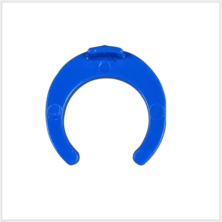 Tarjeta azul hebilla 2 puntos conector rápido Tarjeta de tubería purificador de agua de cocina tubería de agua potable 2 puntos tubería de PE CCK2 a cargo de la tarjeta azul