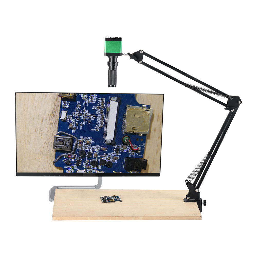 高清电子显微镜万向大视野维修珠宝鉴定120倍镜头现场直播相机