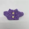 Purple double buckle