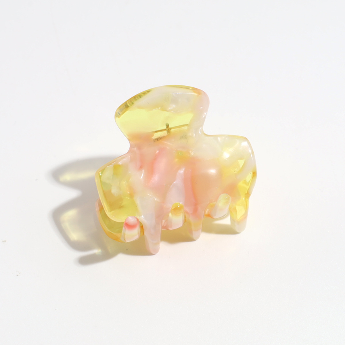 12g Weight Hair Claws Hair Accessories Type 1 Piece Quantity Indoor, Daily Occasion Plastic, Resin Material Solid Color Pattern Women's Gender Cute Style Women's Cute Solid Color Plastic Resin Hair Claws 5