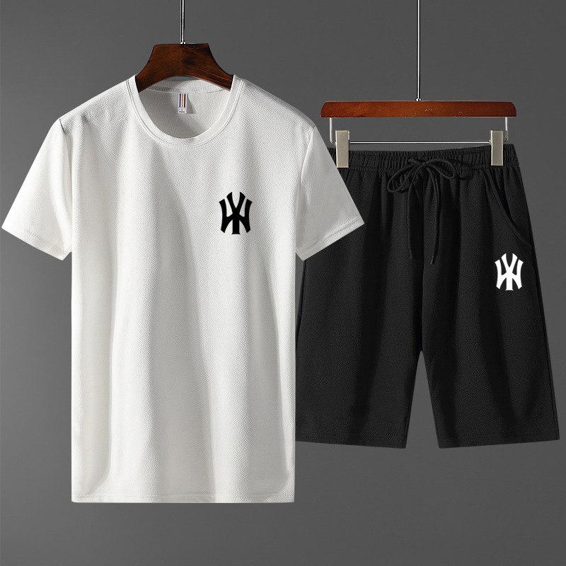 2022 summer new casual pants sports suit...