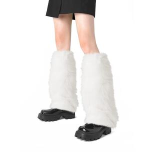 M 99062 Fluffy Leg Warmers ëëС���� ���R�d���uͨ�W���羳��