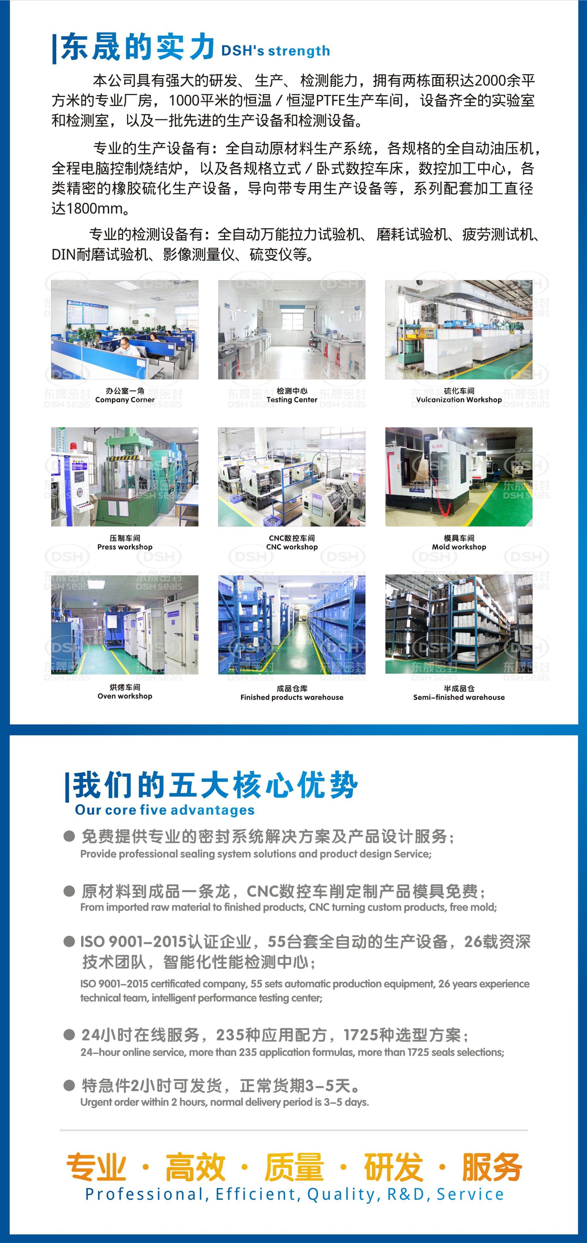 2.2东晟密封件实力密封件生产车间办公室及五大核心优势