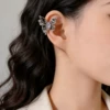 Butterfly ear cuff/single
