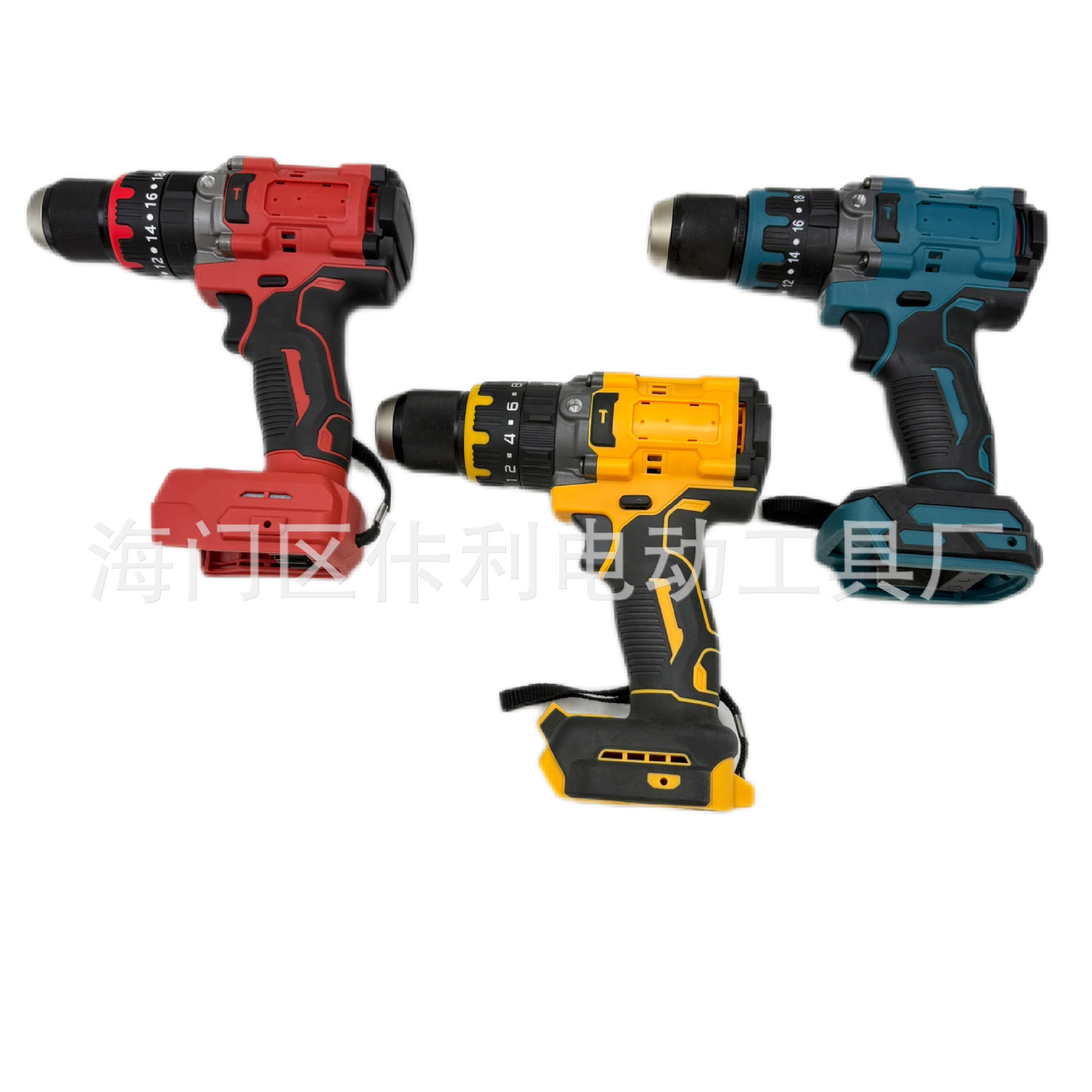 新款锂电手电钻多功能大功率手枪钻家用电动螺丝刀