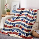 Фланелевое модное современное дизайнерское одеяло, США