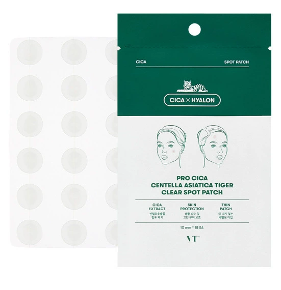 Soothing invisible acne patch, set, conceals acne