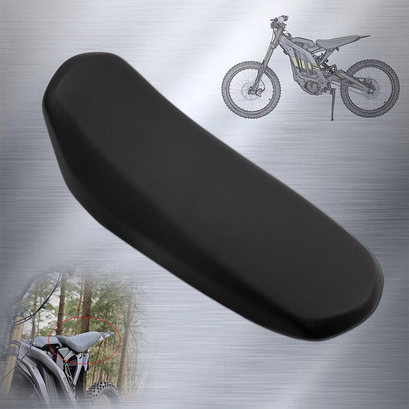 Motorcycle Seat Cushion, Universal Off-Road Electric Motorcycle Seat Cushion, Waterproof and Wear-Resistant Pu Material, Suitable for Models Such as Light Bee X/S