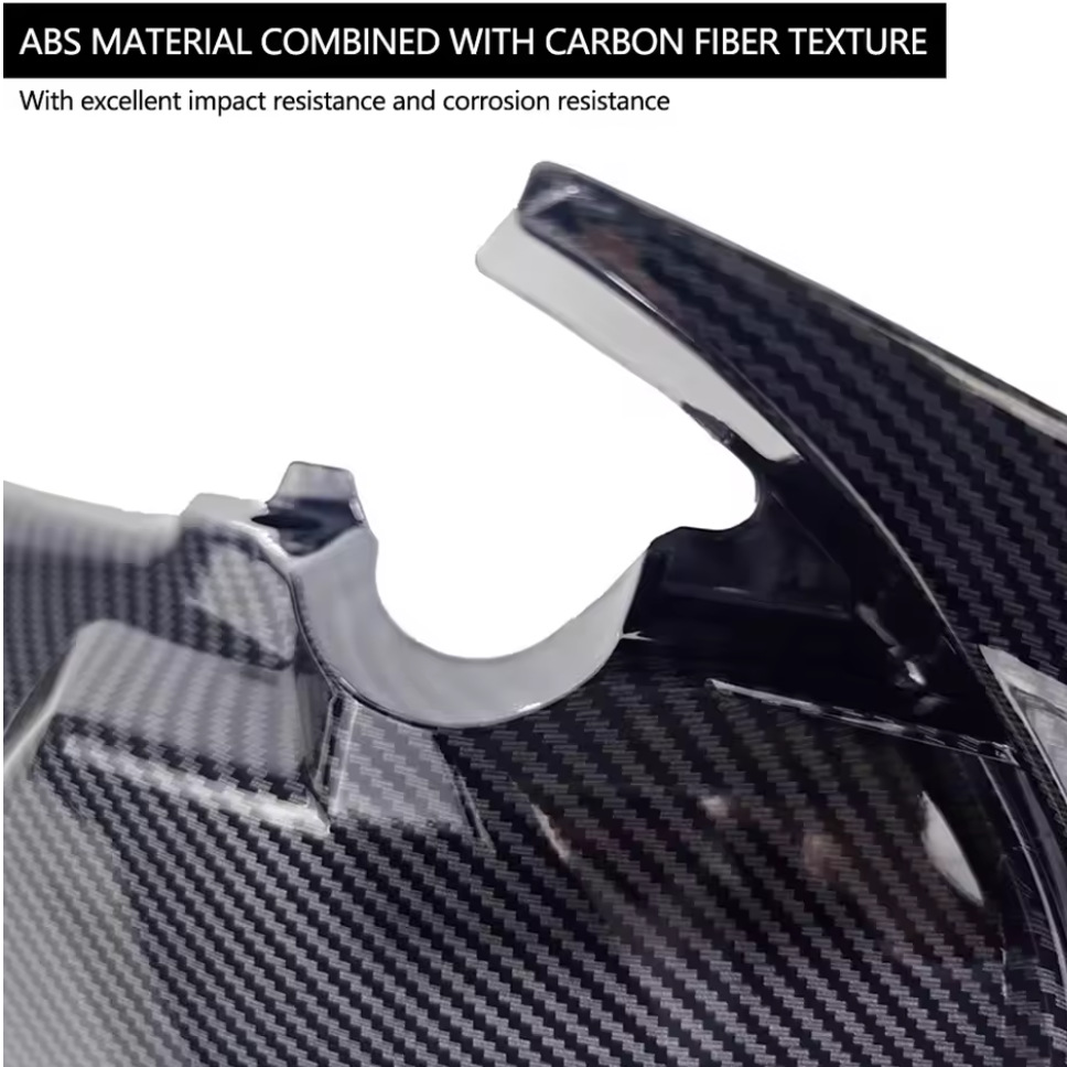 Suitable for Honda Pcx160 21-25 Motorcycle Modified Front Fender Front Wheel Water Retaining Tile Carbon Fiber Texture