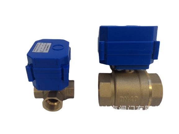 迪海DH03微型电动执行器 PVC微型电动球阀DC3V5VDC12V 24V扭力5NM